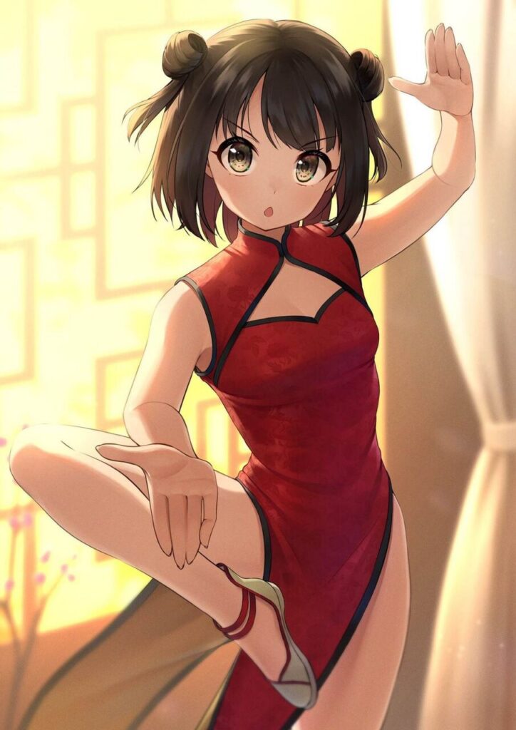 チャイナドレスのエロ画像 4