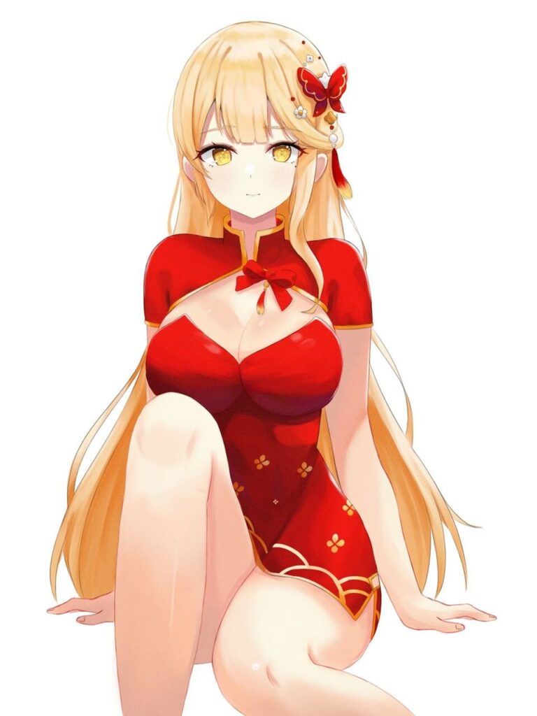 チャイナドレスのエロ画像 19