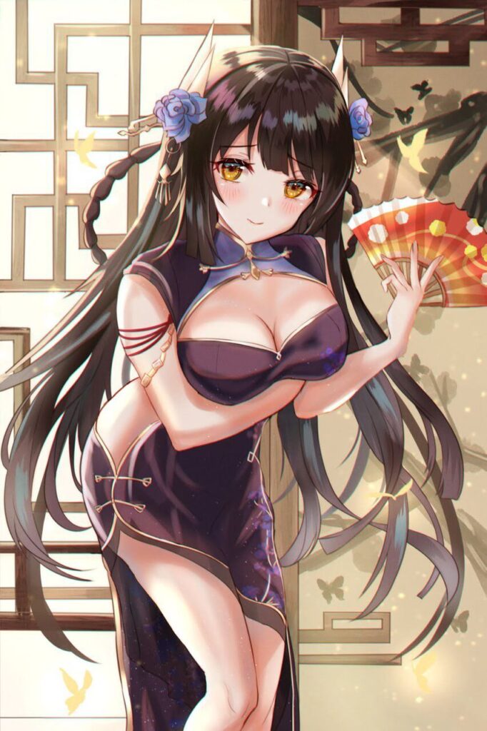 チャイナドレスのエロ画像 14