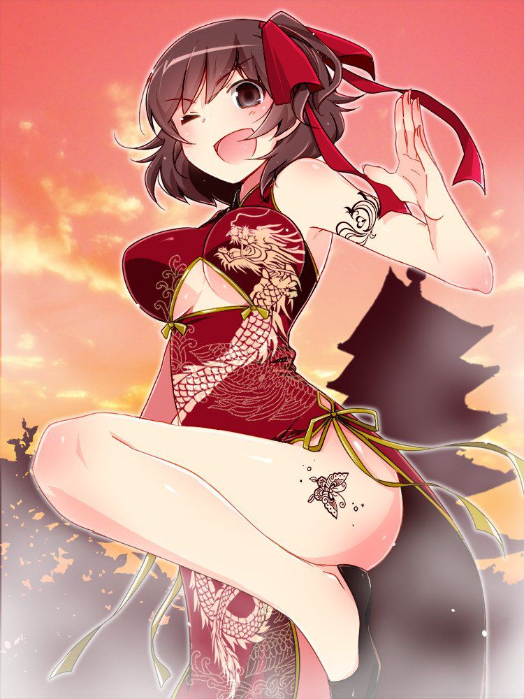 チャイナドレスのエロ画像 11