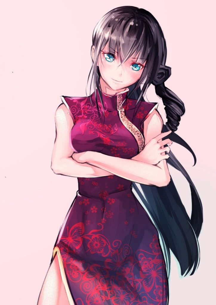 チャイナドレスのエロ画像 18