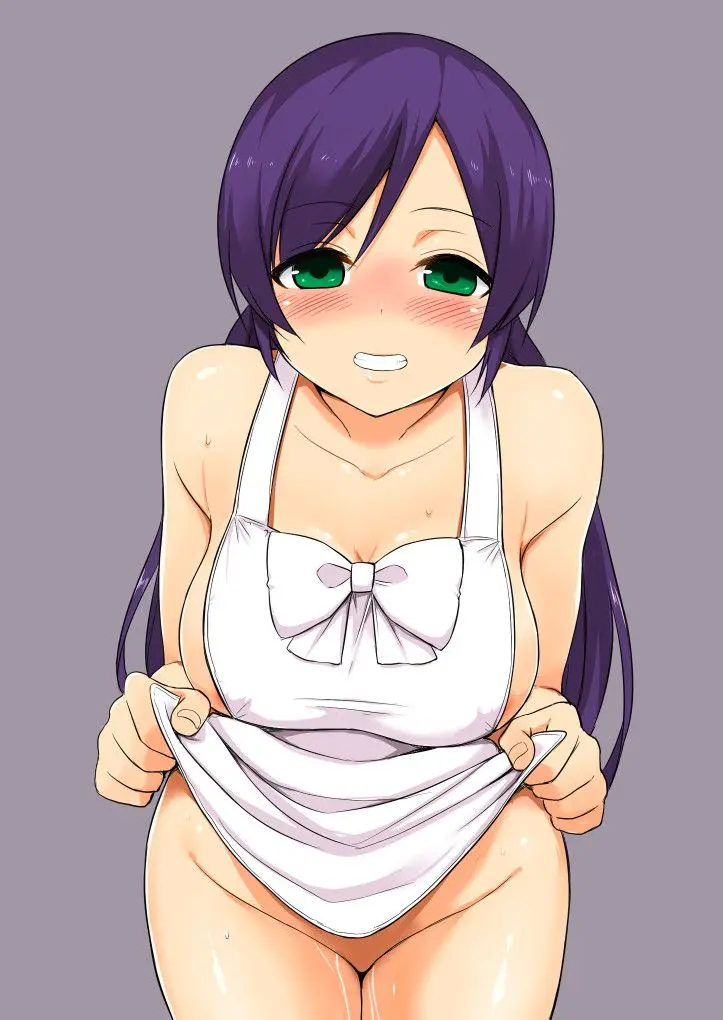 裸エプロンのエロ画像 1