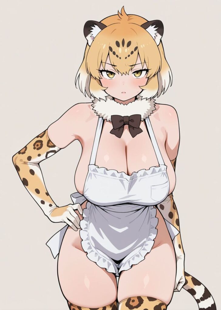 裸エプロンのエロ画像 10