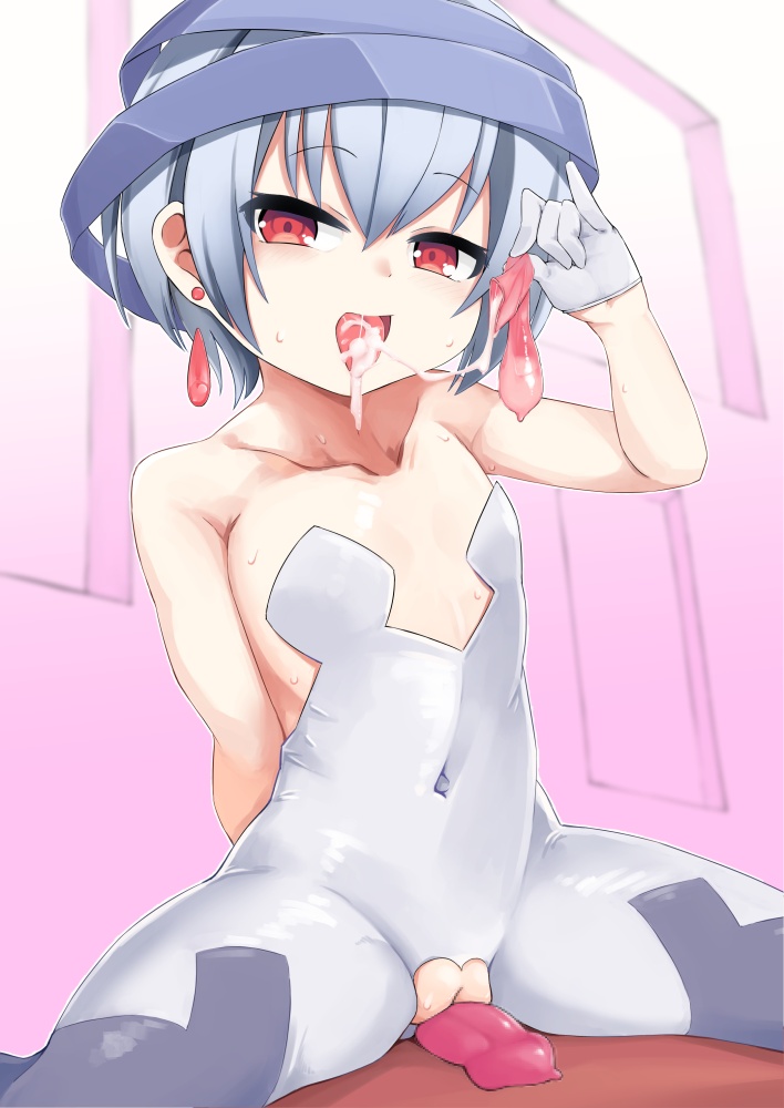 口内射精のエロ画像 20