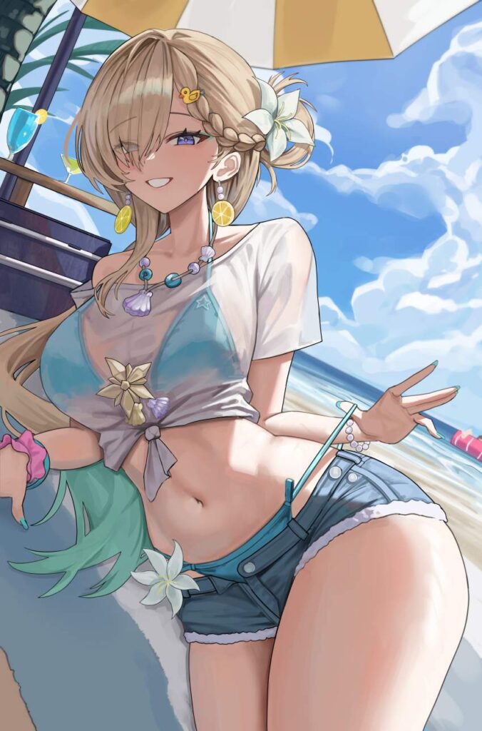 鳴潮の可愛い二次元エロ画像。 20枚