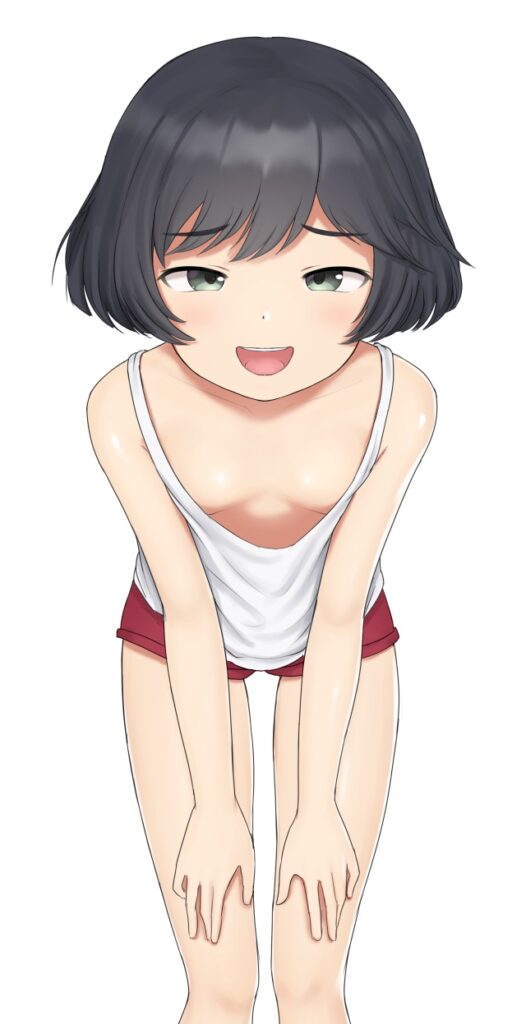 胸チラのエロ画像 14