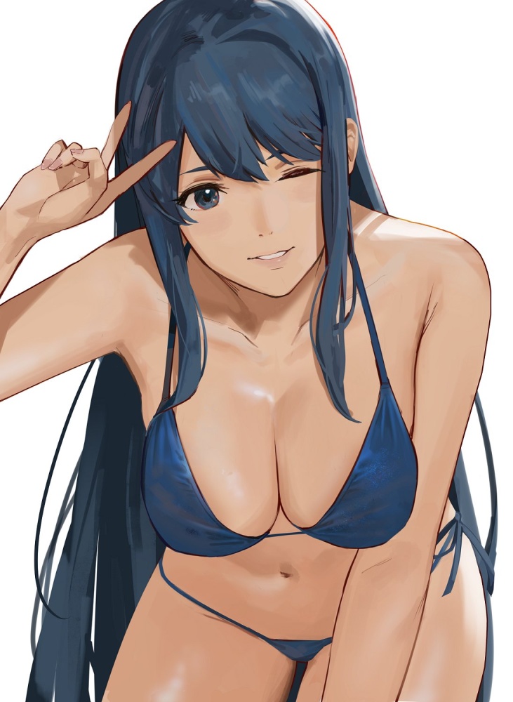 胸チラのエロ画像 10