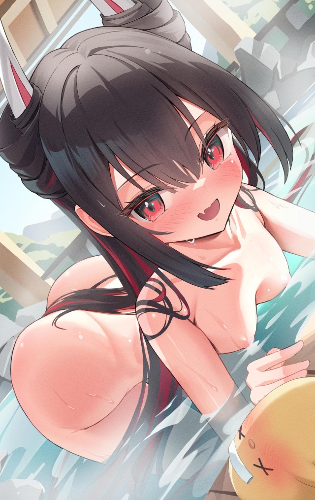 温泉のエロ画像 4