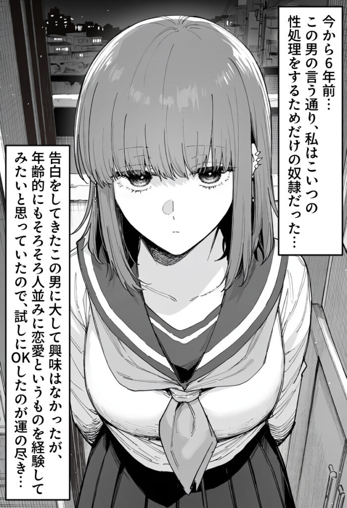 スーパーの裏でヤニ吸うふたりのエロ画像 8