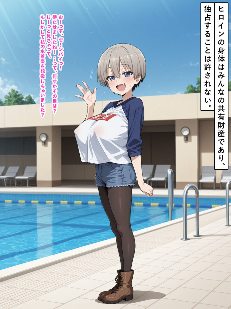宇崎ちゃんは遊びたい!のエロ画像 8